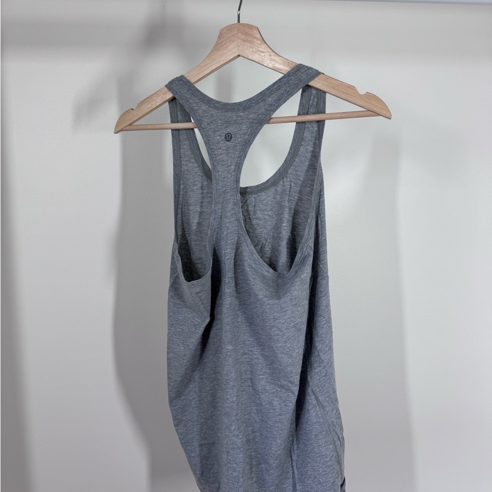 Lululemon Grey Racerback Tank - Picture 2 of 2